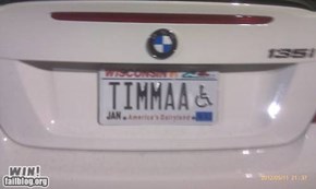License Plate WIN
