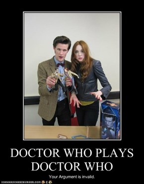 DOCTOR WHO PLAYS DOCTOR WHO