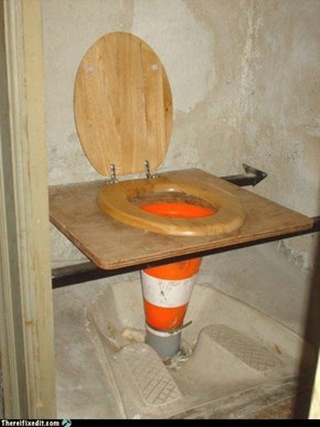 Toilet Under Construction
