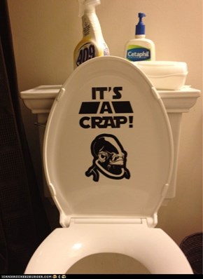 Star wars bathroom humor.