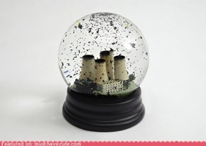 Coal Snow Globe