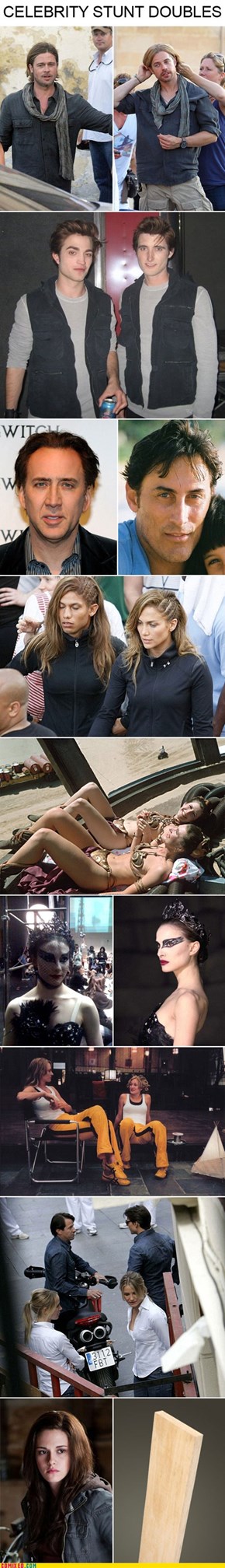 Celebrity Stunt Doubles