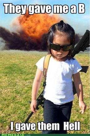 Badass Asian Girl: Now Where's My Juice Box?