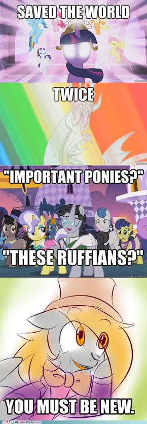 Some Canterlot ponies are just ignorant