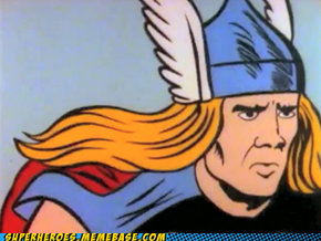 Nick Cage as Thor