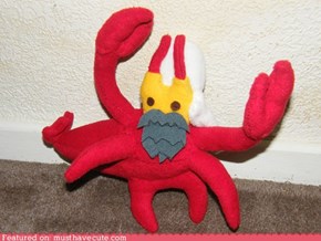 Hand sewn Iraq Lobster toy