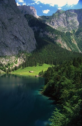 Mountain Lake, The Alps, Switzerland
