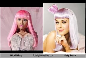 Nicki Minaj Totally Looks Like Katy Perry