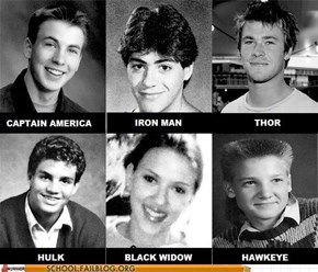 The Avengers Yearbook!