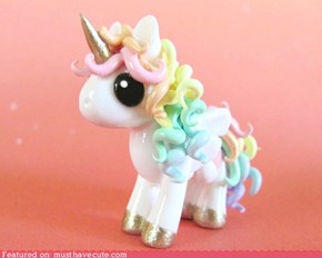 Rainbow Unicorn Figurine
