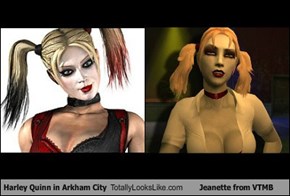 Harley Quinn in Arkham City Totally Looks Like Jeanette from VTMB