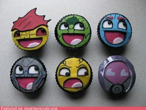 Epicute: Awesome 'Mass Effect' Cupcakes