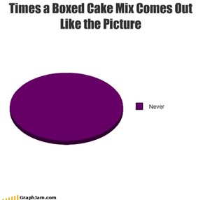 Times a Boxed Cake Mix Comes Out Like the Picture