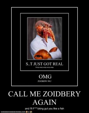 CALL ME ZOIDBERY AGAIN