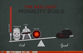 Set Phasers to LOL: Red Light Morality Scale