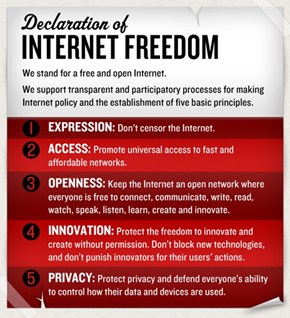 Cheezburger Supports the Declaration of Internet Freedom