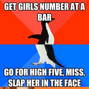 Socially Awesome Awkward Penguin: Just Assume the Number was Fake