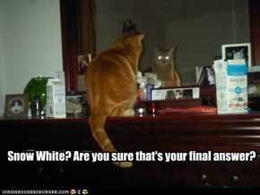 Snow White? Are you sure that's your final answer?