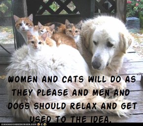 Cat Truisms - women