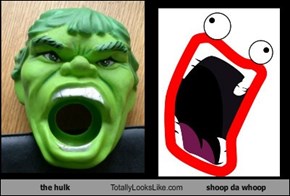 the hulk Totally Looks Like shoop da whoop
