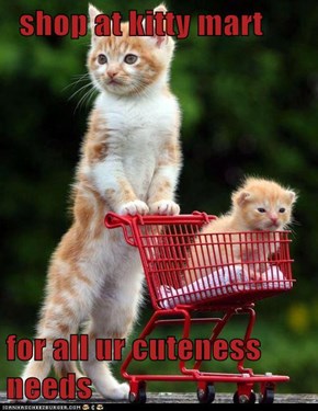 shop at kitty mart   for all ur cuteness needs