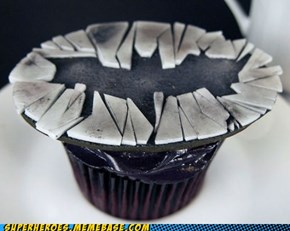 The Dark Knight Rises and Then Eats Cupcakes