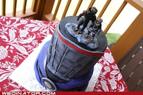 Mass Effect Wedding Cake