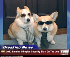 Breaking News - 2012 Lundun Olimpics Security Staff On The Job