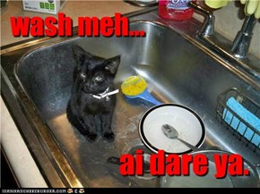 wash meh...