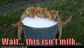 Wait... this isn't milk...