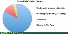 Stephanie Rice's Twitter Followers