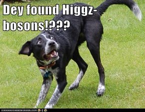 Dey found Higgz-bosons!???