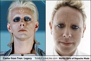 Castor from Tron: Legacy Totally Looks Like Martin Gore of Depeche Mode