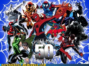 Happy 50th, Web-head.