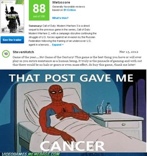 Oh Metacritic......