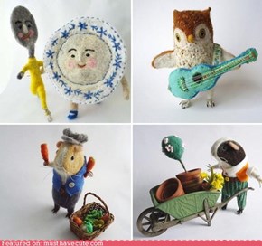 Needle Felted Whimsy