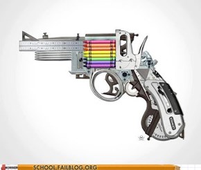 School-Friendly Weaponry!