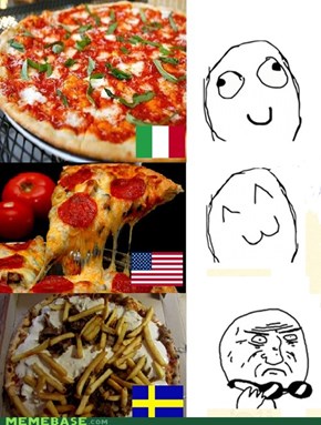 Different pizza in the world