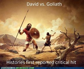 David Had a High Luck Stat
