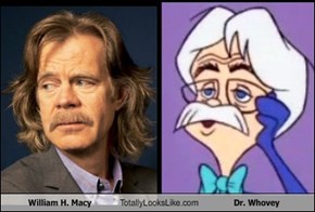William H. Macy Totally Looks Like Dr. Whovey