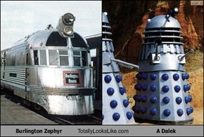 Burlington Zephyr Totally Looks Like A Dalek
