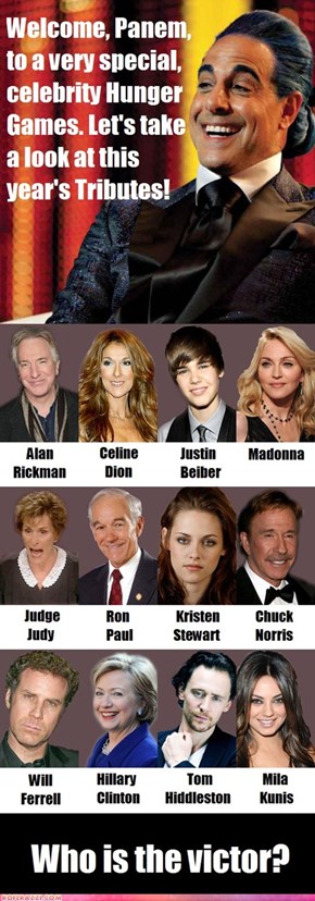 Celebrity Hunger Games