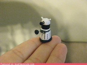 Tiny Dalek just wants a hug...