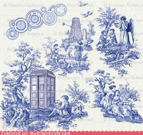 Doctor Who Toile
