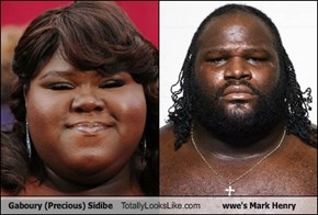 Gaboury (Precious) Sidibe Totally Looks Like wwe's Mark Henry