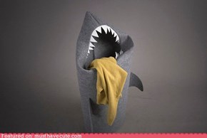 Hungry Hungry Laundry Shark