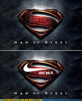 Kal-El Gets a New Sponsor.