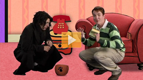 Sherlock Helps Find Some Blue's Clues