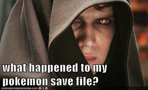 what happened to my pokemon save file?
