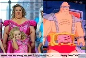 Mama June and Honey Boo Boo Totally Looks Like Krang from TMNT